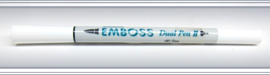Embossing Stift transparent